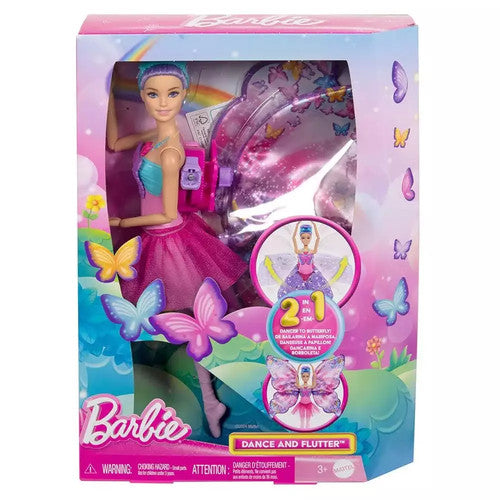 BRB DANCE AND FLUTTER دمية تتحوّل إلى فراشة بسحر اللعب للأطفال
