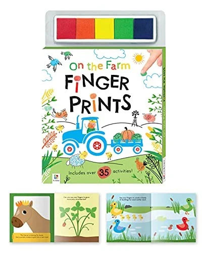 Finger Print Art on the Farm