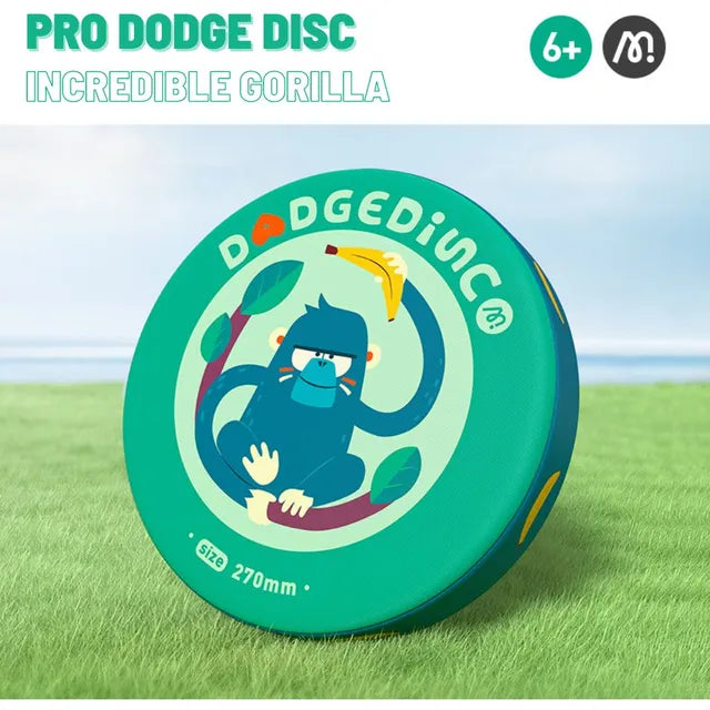 Mideer - Pro Dodge Disc - Incredible Gorilla - Green - Age 6+ | ميدير - قرص برو دودج - غوريلا مذهلة - أخضر - العمر 6+