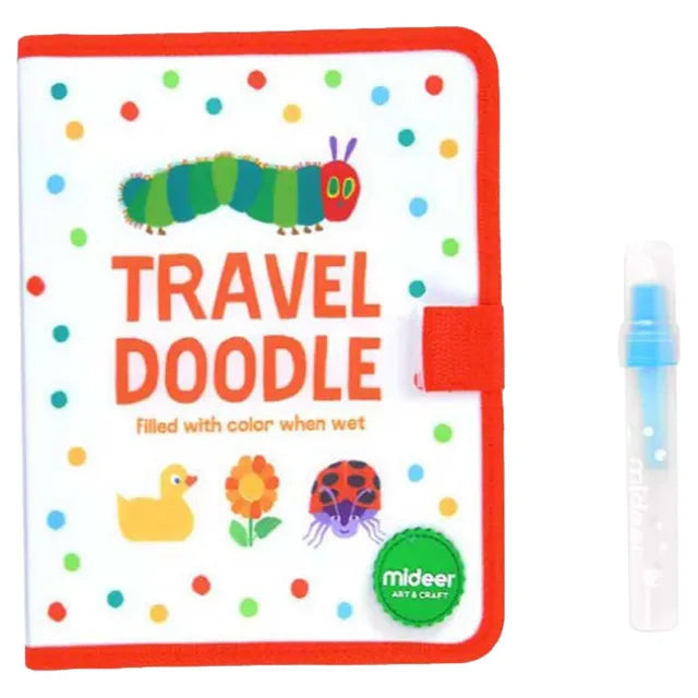 Mideer - Travel Doodle - The Very Hungry Caterpillar - Age 3+ | ميدير - مذكرات السفر - دودة القز الجائعة جدا - العمر 3+